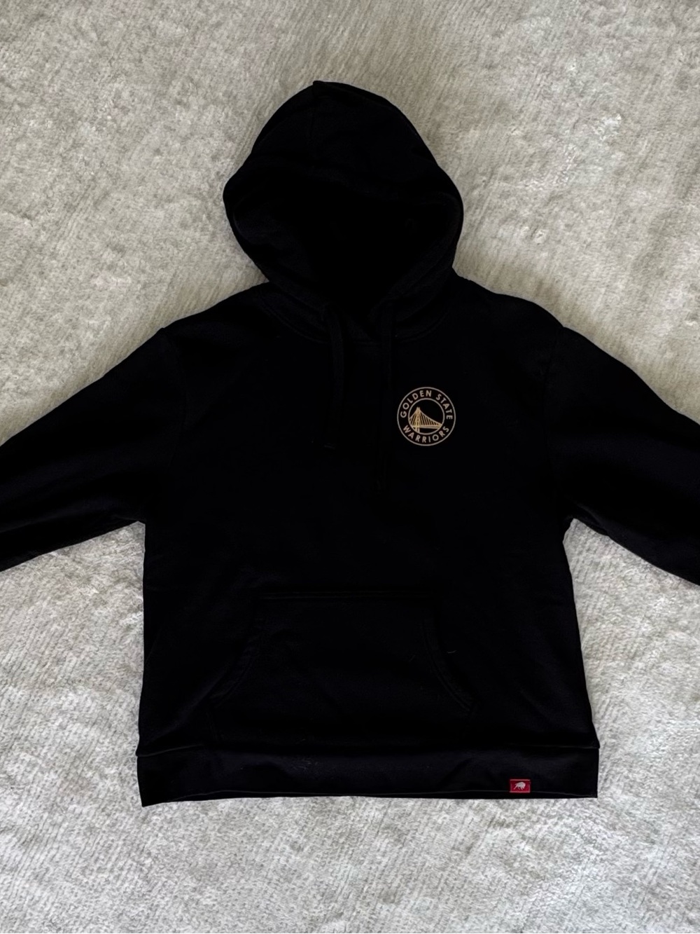 Golden State Warriors Black Pullover Hoodie - sportique